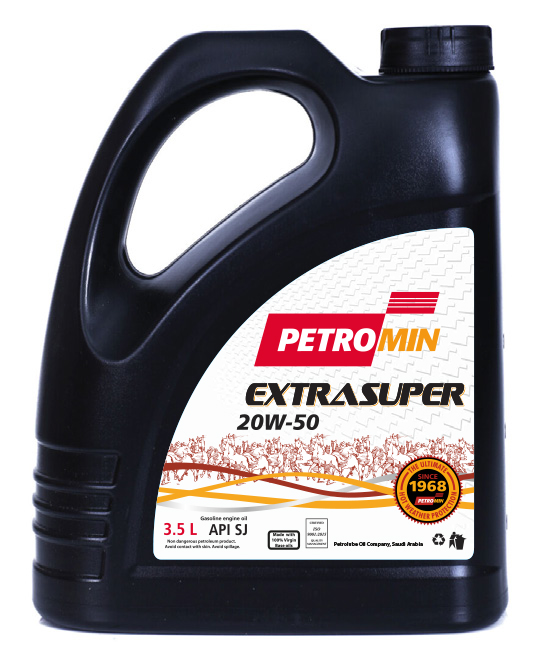 Petromin Extra Super SAE 20W-50, API SJ, 6X4L