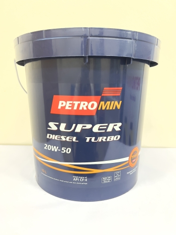 Petromin Super Diesel Turbo, SAE 20W-50, API-CF-4, 15L